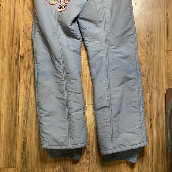 Vintage Tyrolia by Head Ski Snow Blue Overalls - Men Size 38 - Picture 5 of 5